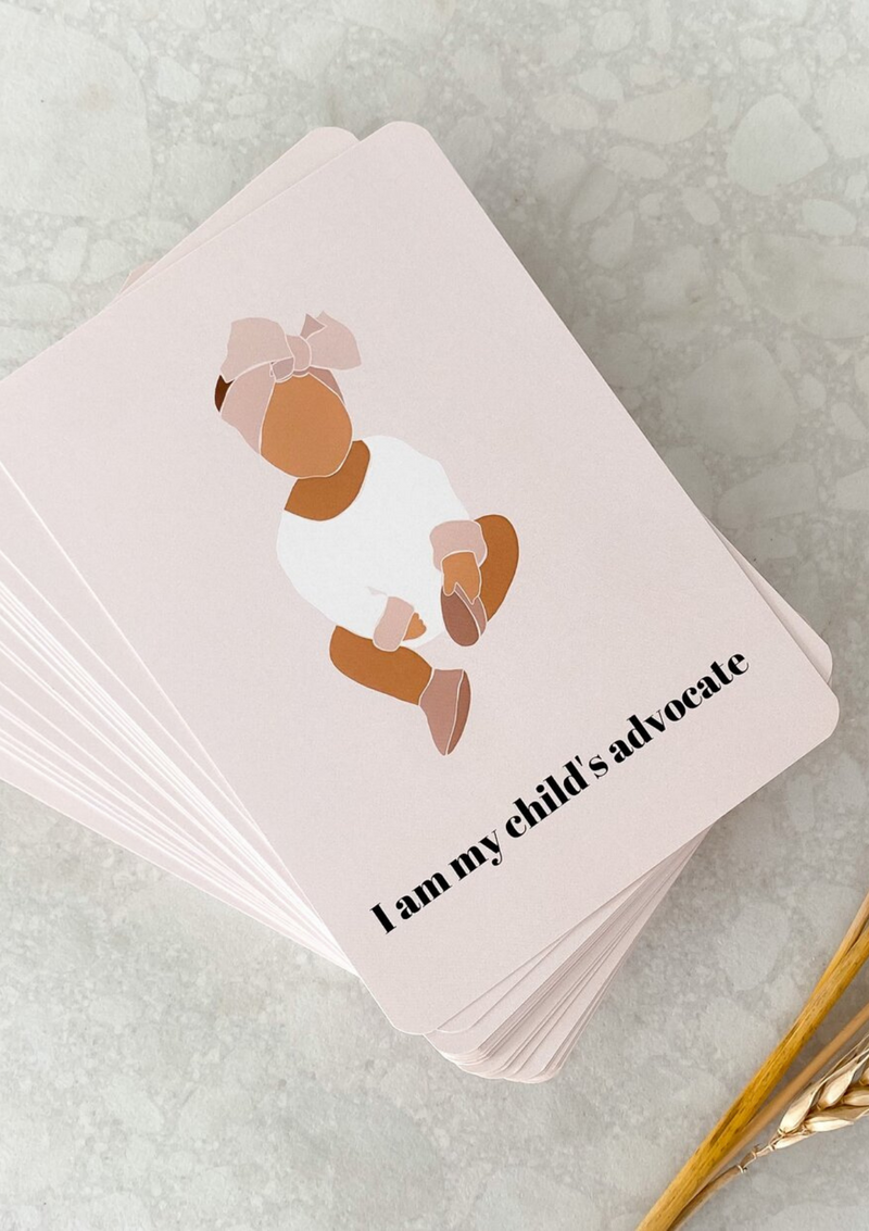birth motherhood affirmation cards
