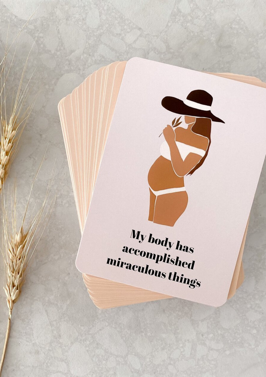 birth motherhood affirmation cards